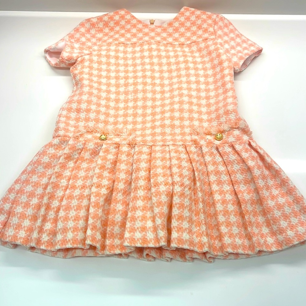 Size 4 Girls Tweed Dress Luli & me